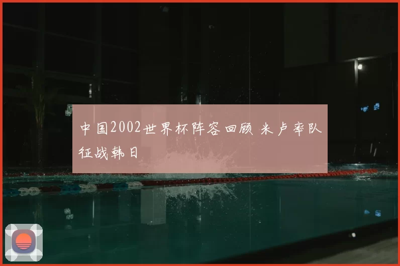 中国2002世界杯阵容回顾 米卢率队征战韩日